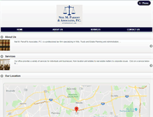 Tablet Screenshot of neilparsoff.com